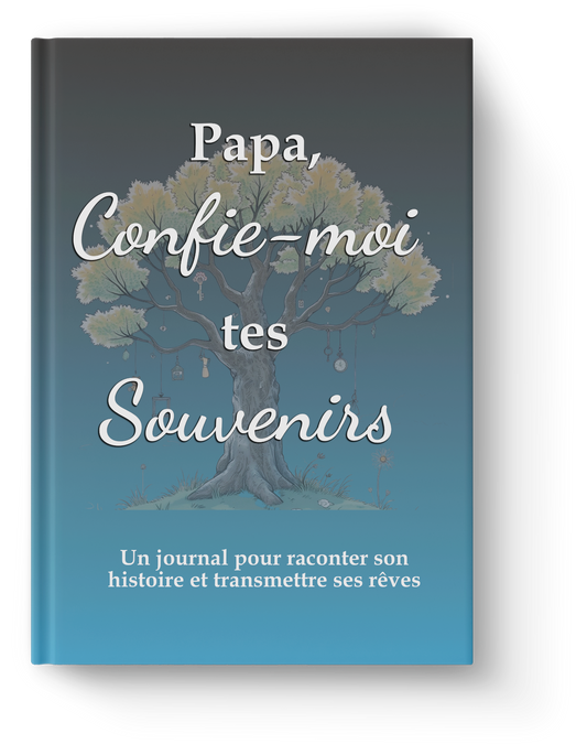 Confie-moi tes souvenirs, un journal pour raconter son histoire et transmettre ses rêves