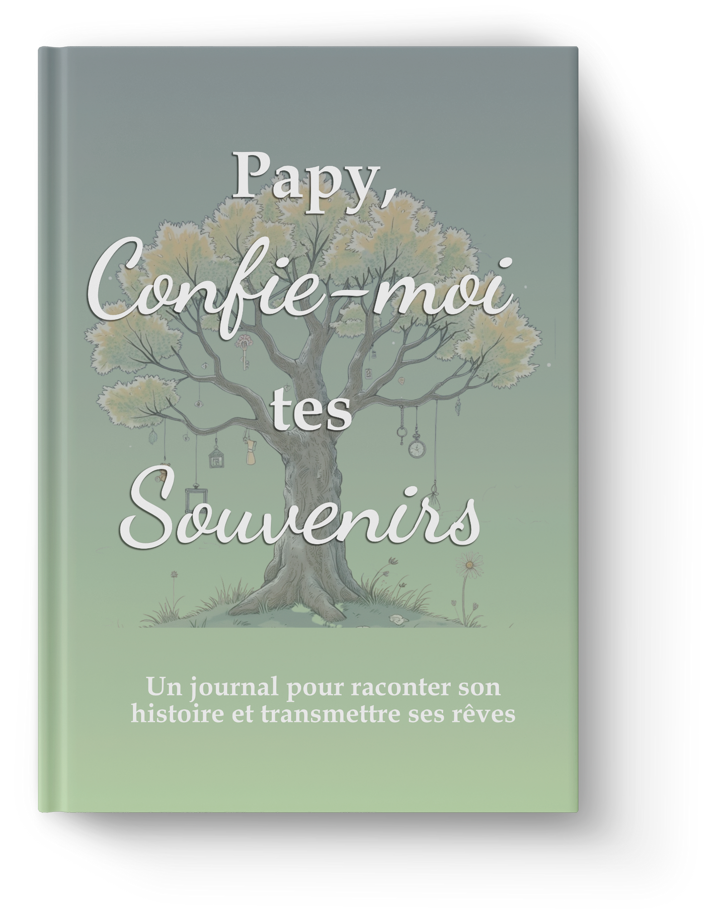 Confie-moi tes souvenirs, un journal pour raconter son histoire et transmettre ses rêves
